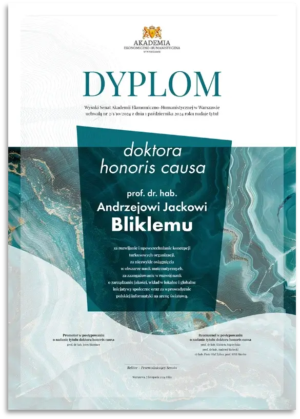 Dyplom Honoris Causa